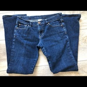 Banana Republic bootcut jeans. Size 27 petite